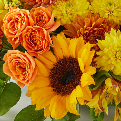 Autumn Harmony Centerpiece –  Serenity Floral, Lake Geneva WI