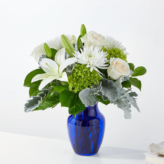Snowy Dreams Bouquet –  Serenity Floral, Lake Geneva WI