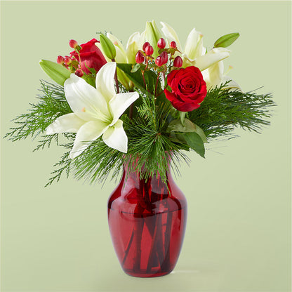 Evergreen Delight Bouquet –  Serenity Floral, Lake Geneva WI