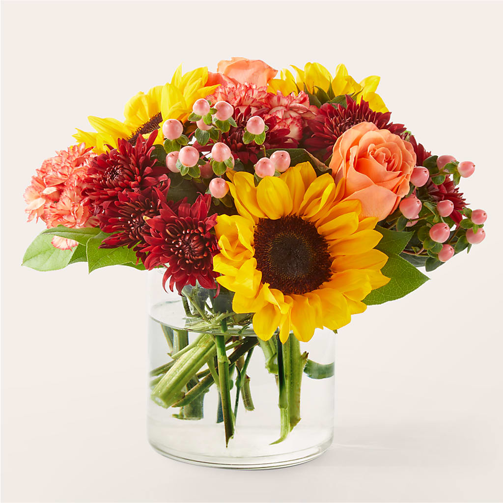 September Sunset Bouquet –  Serenity Floral, Lake Geneva WI