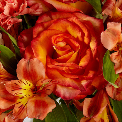 Apricot Glow Bouquet –  Serenity Floral, Lake Geneva WI