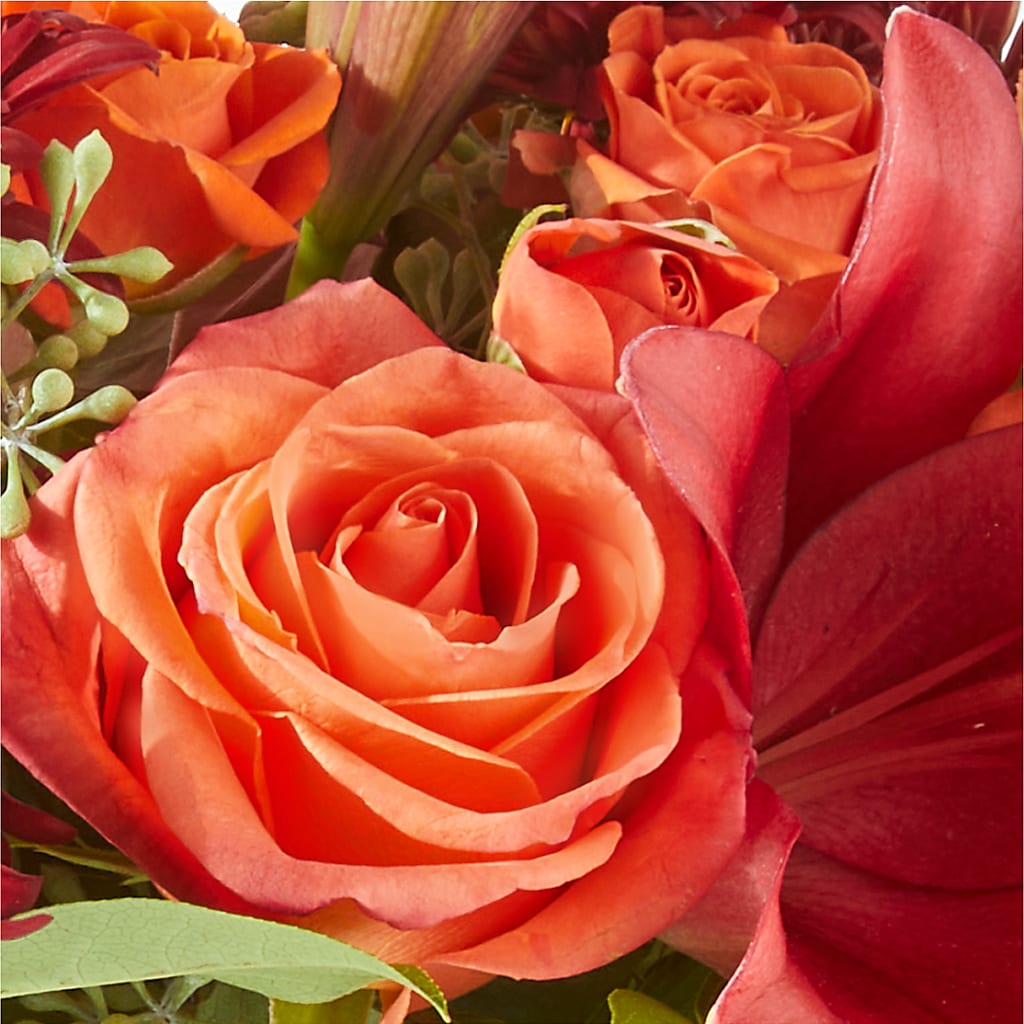 Crimson Leaves Bouquet –  Serenity Floral, Lake Geneva WI