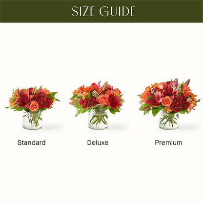Crimson Leaves Bouquet –  Serenity Floral, Lake Geneva WI
