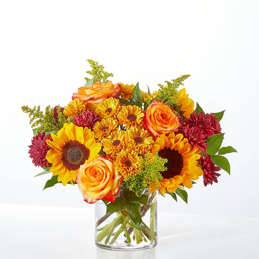 Flannel Scarf Bouquet –  Serenity Floral, Lake Geneva WI