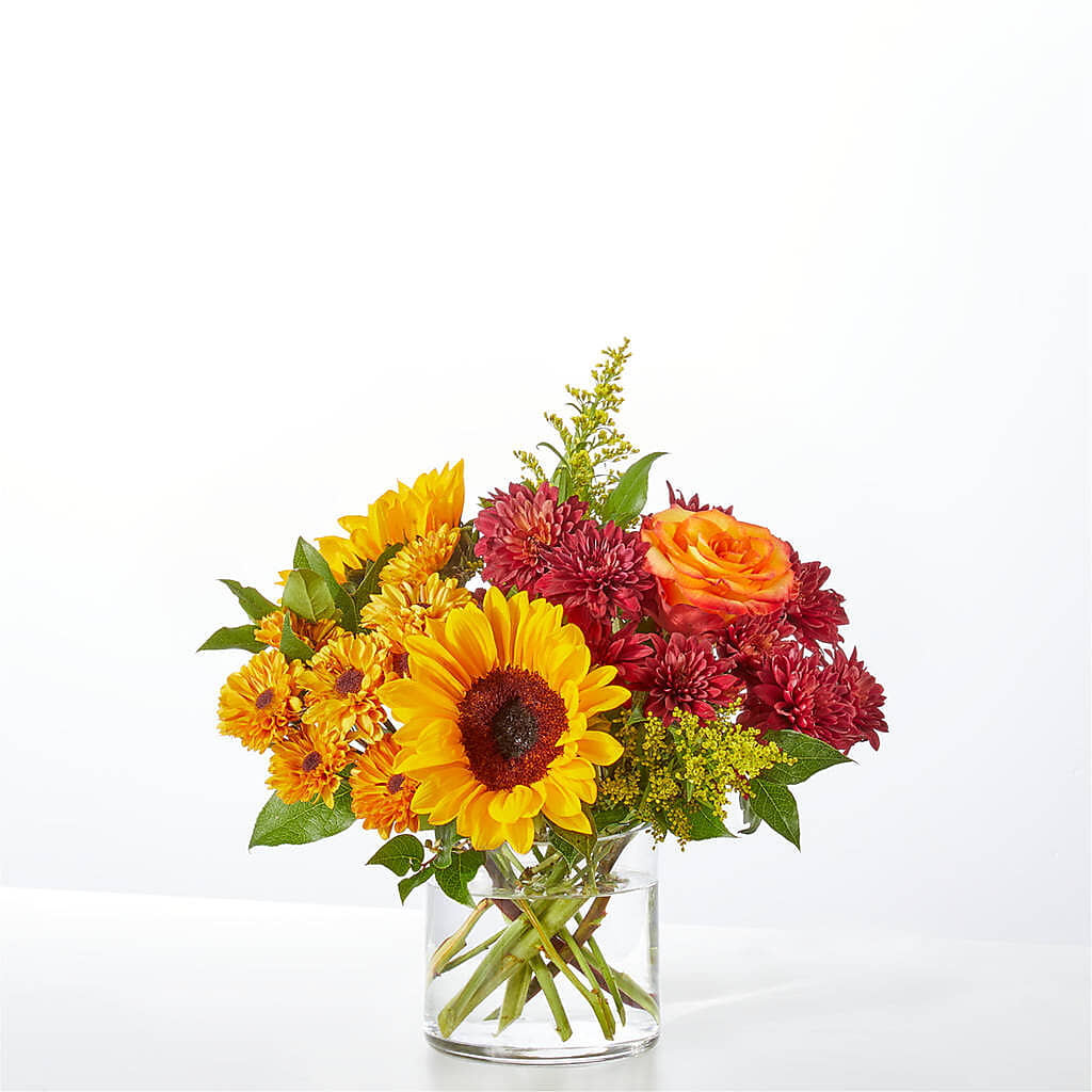 Flannel Scarf Bouquet –  Serenity Floral, Lake Geneva WI