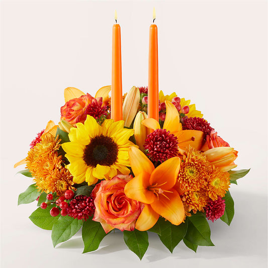 Grateful Centerpiece –  Serenity Floral, Lake Geneva WI