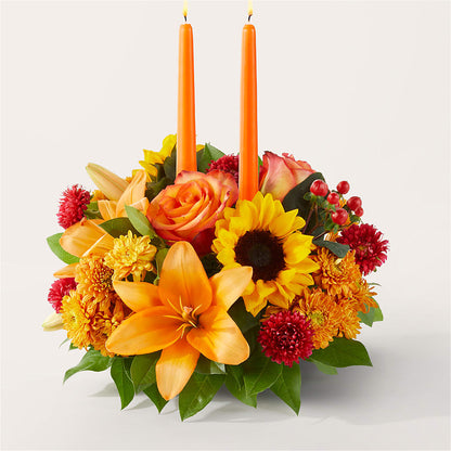 Grateful Centerpiece –  Serenity Floral, Lake Geneva WI
