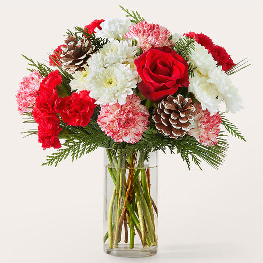 Candy Cane Lane Bouquet –  Serenity Floral, Lake Geneva WI
