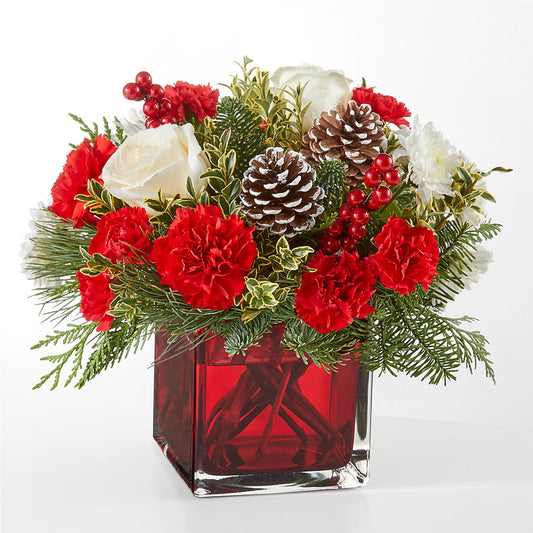 Christmas Market Bouquet –  Serenity Floral, Lake Geneva WI