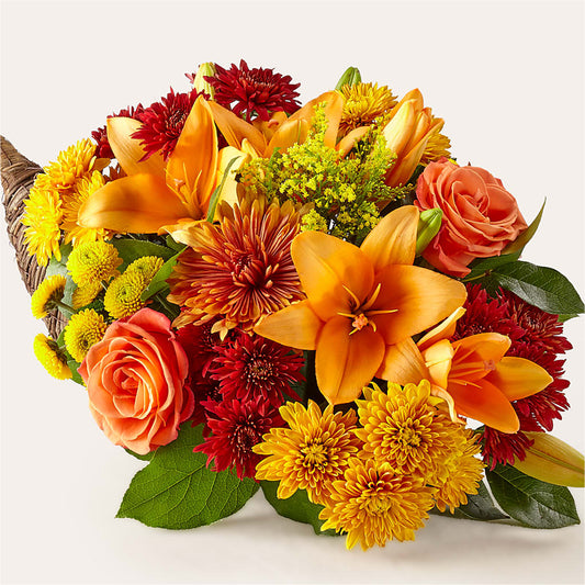 Feast of Color Cornucopia –  Serenity Floral, Lake Geneva WI