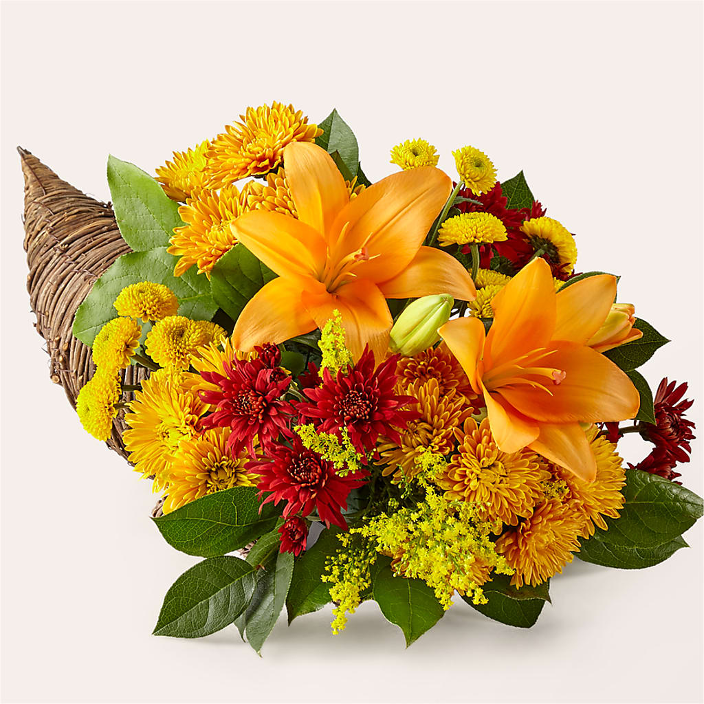 Feast of Color Cornucopia –  Serenity Floral, Lake Geneva WI