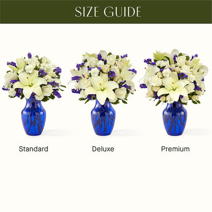 Sapphire Rush Bouquet –  Serenity Floral, Lake Geneva WI