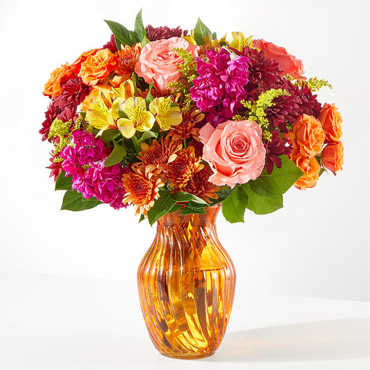 Amber Muse Bouquet –  Serenity Floral, Lake Geneva WI