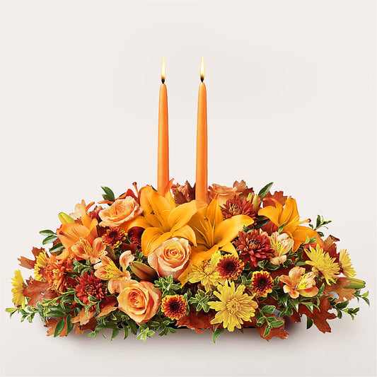 Traditions Centerpiece –  Serenity Floral, Lake Geneva WI