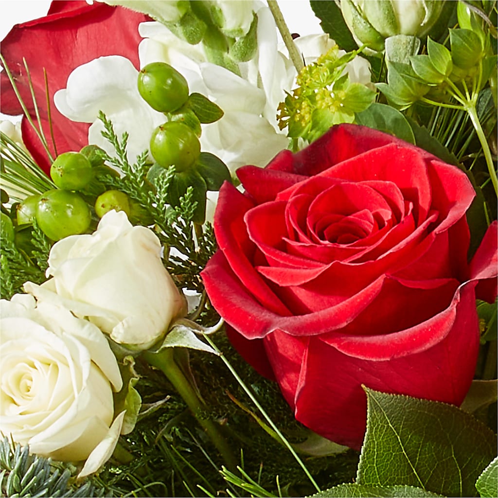 Deck the Halls Bouquet –  Serenity Floral, Lake Geneva WI