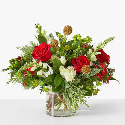 Deck the Halls Bouquet –  Serenity Floral, Lake Geneva WI