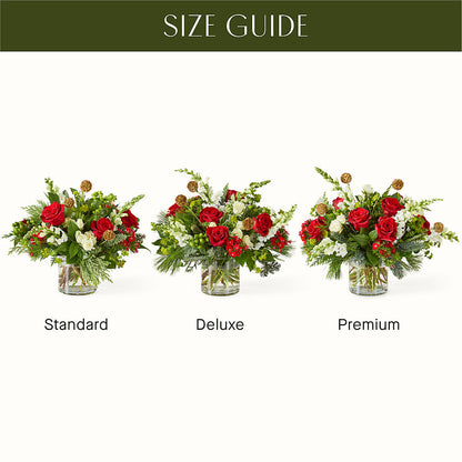 Deck the Halls Bouquet –  Serenity Floral, Lake Geneva WI