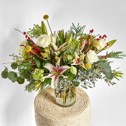 Berry & Bright Bouquet –  Serenity Floral, Lake Geneva WI
