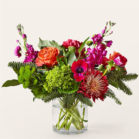 All the Tinsel Bouquet –  Serenity Floral, Lake Geneva WI