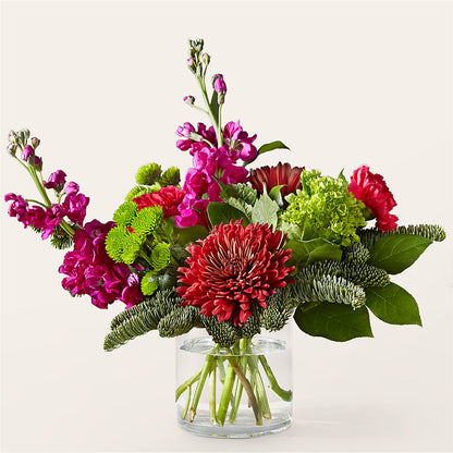 All the Tinsel Bouquet –  Serenity Floral, Lake Geneva WI