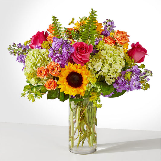 Vibrant Greetings Bouquet –  Serenity Floral, Lake Geneva WI