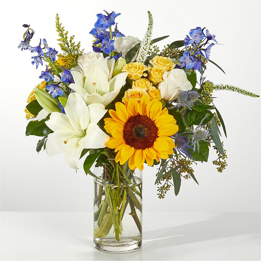 Wonderfully Sunny Bouquet –  Serenity Floral, Lake Geneva WI
