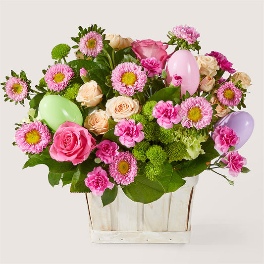 Get Eggcited Basket –  Serenity Floral, Lake Geneva WI