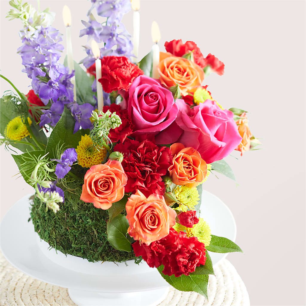 Best Year Yet Floral Cake –  Serenity Floral, Lake Geneva WI