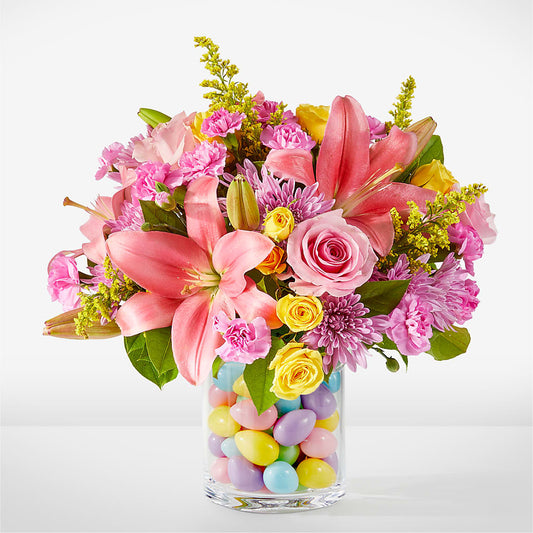 Easter Egg Hunt Bouquet –  Serenity Floral, Lake Geneva WI