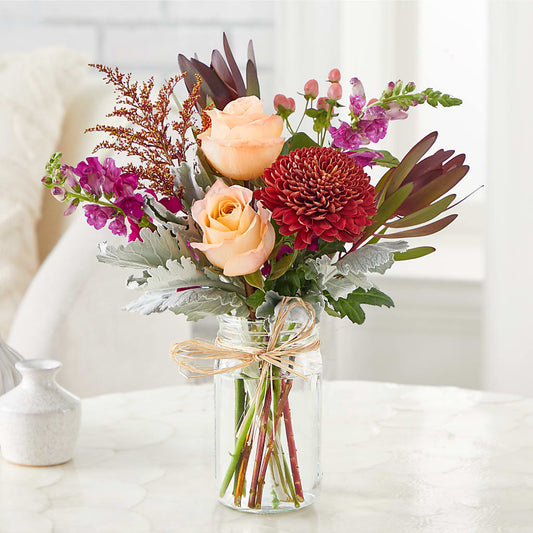 Moody Hues Bouquet –  Serenity Floral, Lake Geneva WI