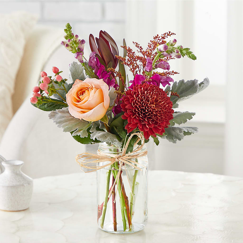 Moody Hues Bouquet –  Serenity Floral, Lake Geneva WI