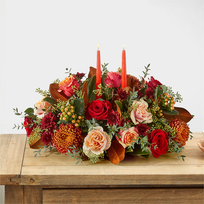 Gather Near Centerpiece –  Serenity Floral, Lake Geneva WI