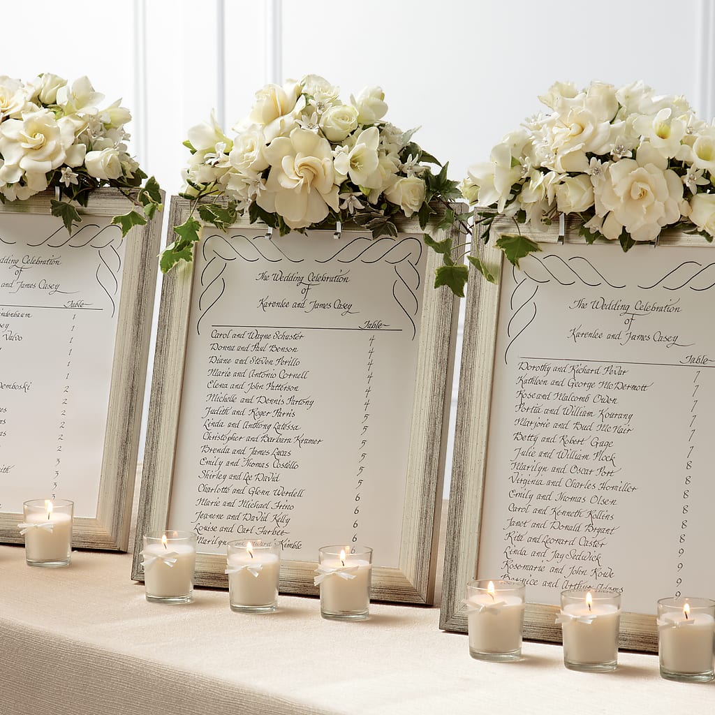 Colonnade Frame Décor –  Serenity Floral, Lake Geneva WI