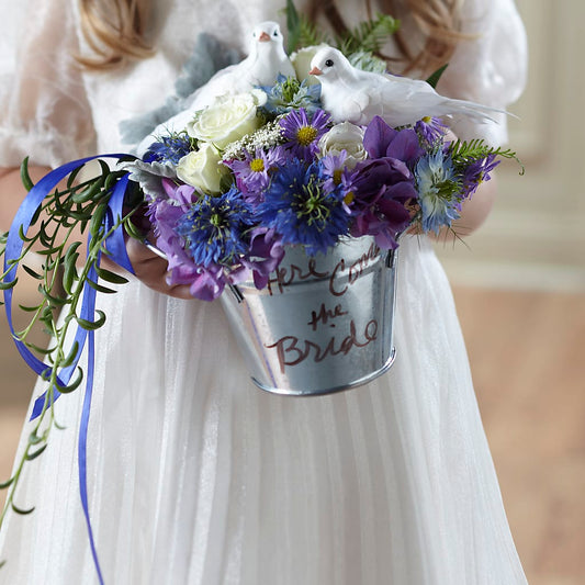 Enchantment Flower Girl Arrangement –  Serenity Floral, Lake Geneva WI