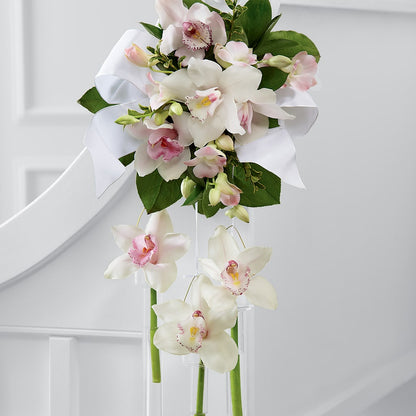 Perfect Entrance Pew Arrangement –  Serenity Floral, Lake Geneva WI