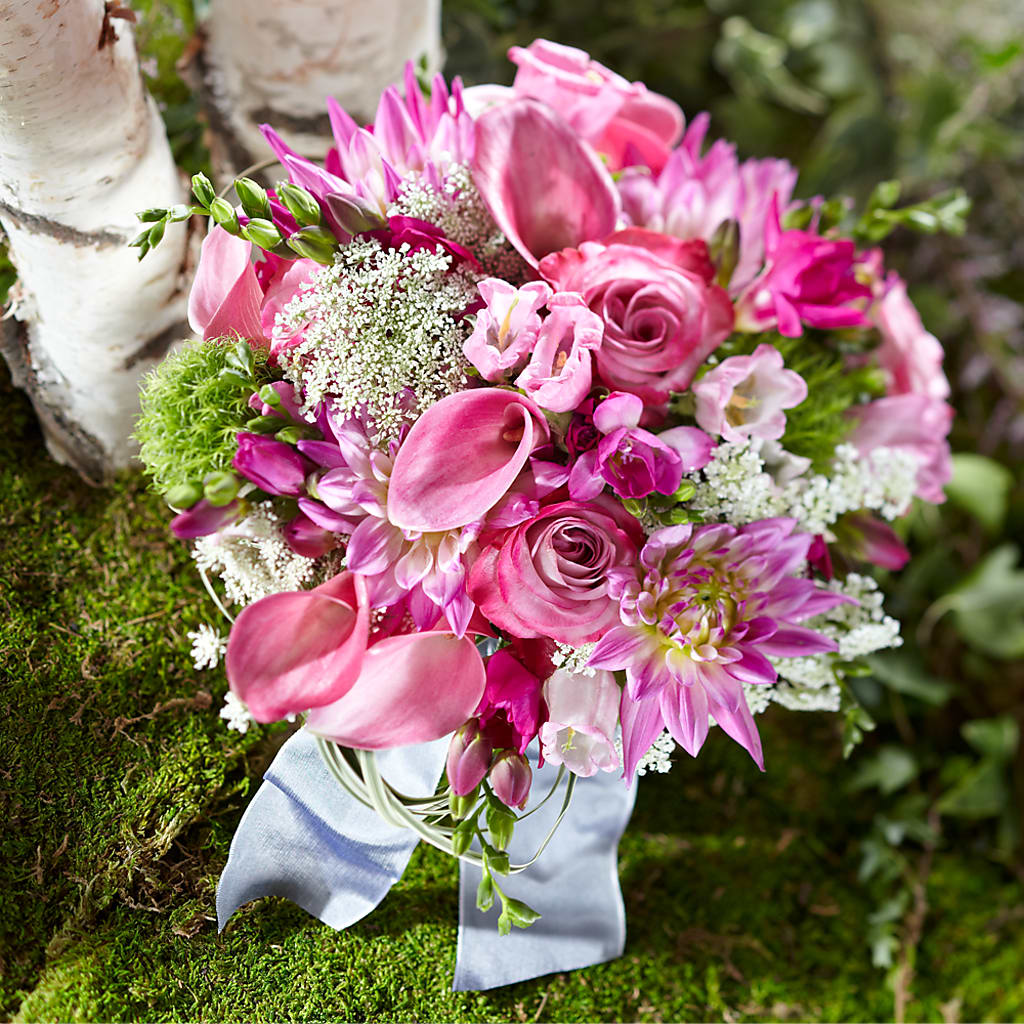 Pink Profusion Bouquet –  Serenity Floral, Lake Geneva WI