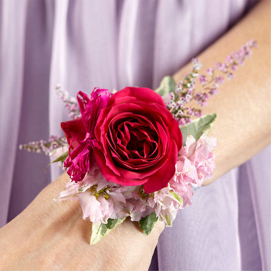 Rose Charm Corsage –  Serenity Floral, Lake Geneva WI