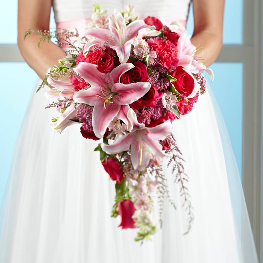 Lily & Rose Bouquet –  Serenity Floral, Lake Geneva WI