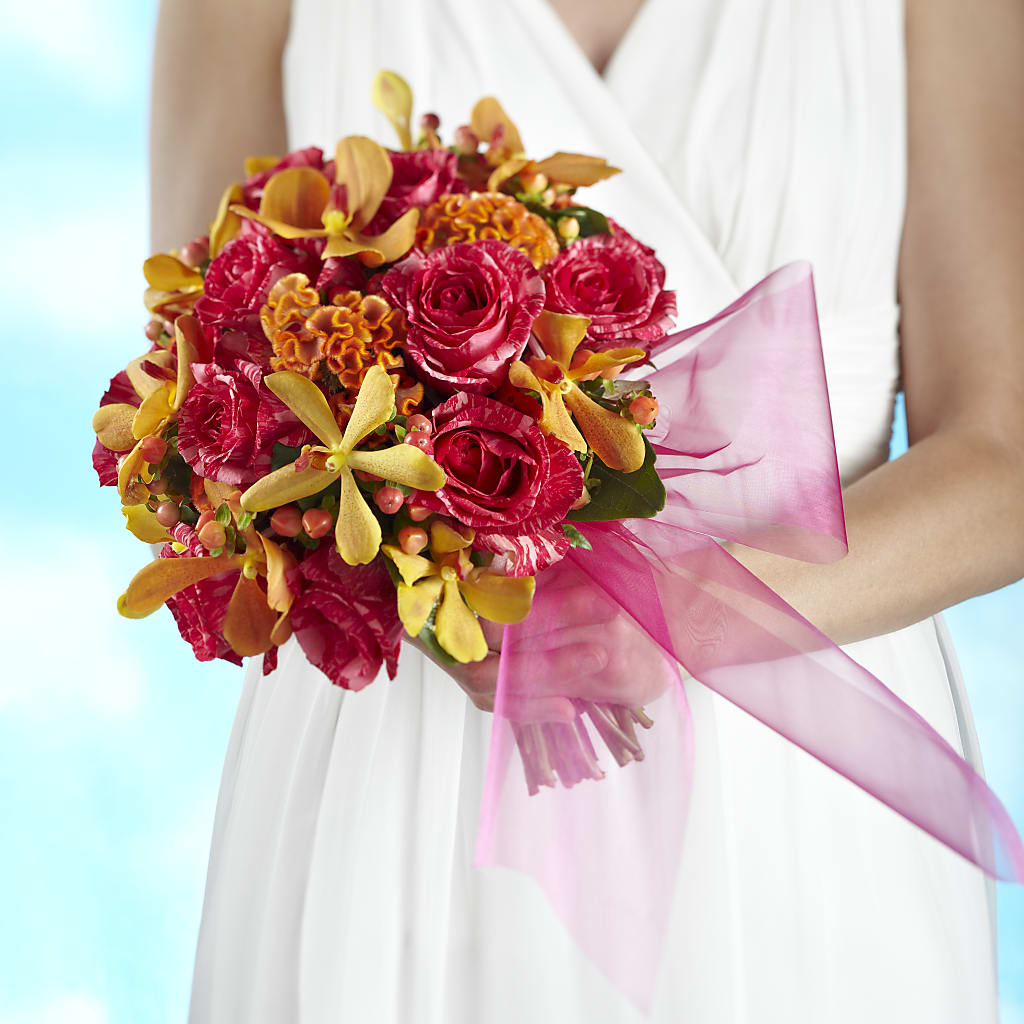 Brilliant Shades of Love Bouquet –  Serenity Floral, Lake Geneva WI