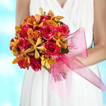 Brilliant Shades of Love Bouquet –  Serenity Floral, Lake Geneva WI