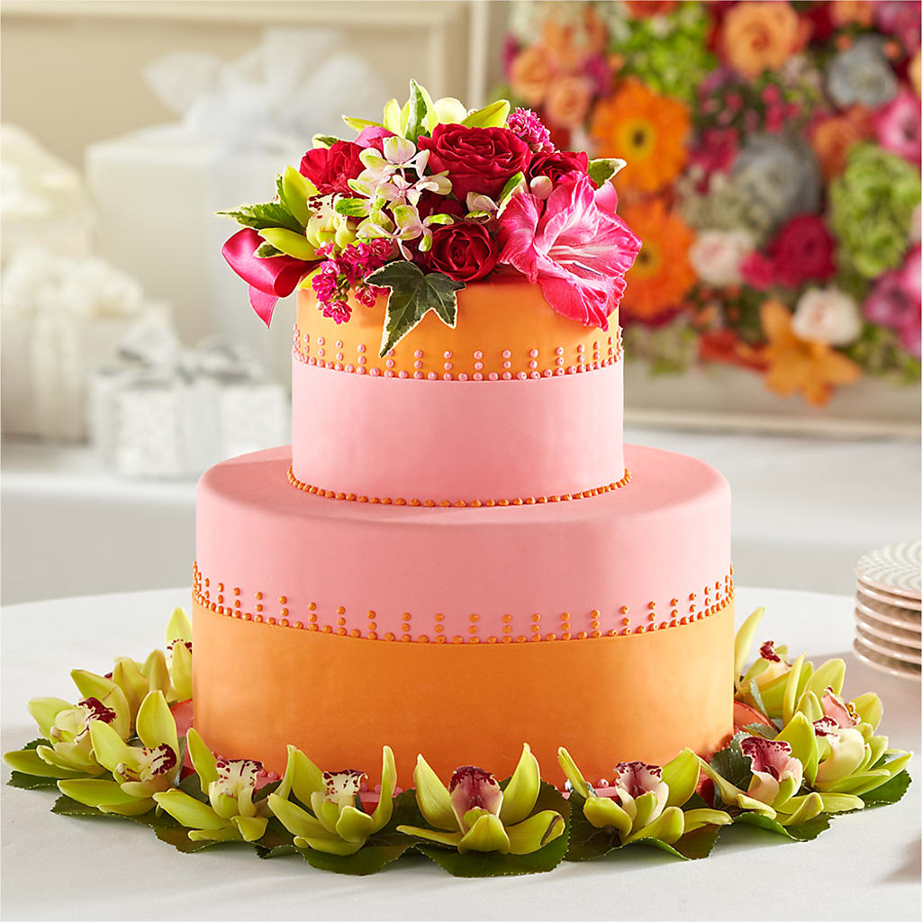 Sweet Citrus Cake Decor –  Serenity Floral, Lake Geneva WI