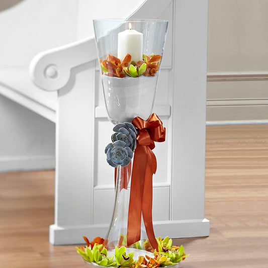 Matrimony Pew Decor –  Serenity Floral, Lake Geneva WI