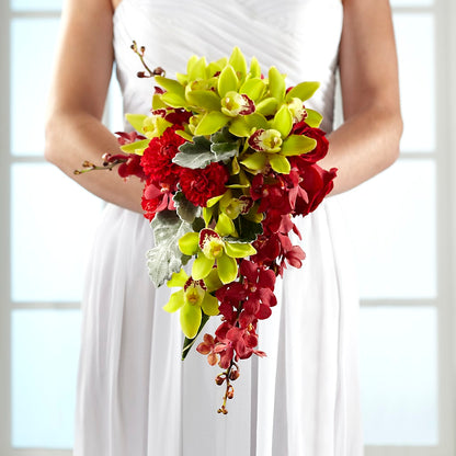Elegant Orchid Bouquet –  Serenity Floral, Lake Geneva WI