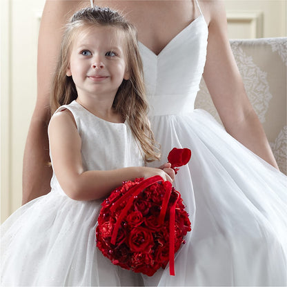 Pure at Heart Flower Girl Arrangement –  Serenity Floral, Lake Geneva WI