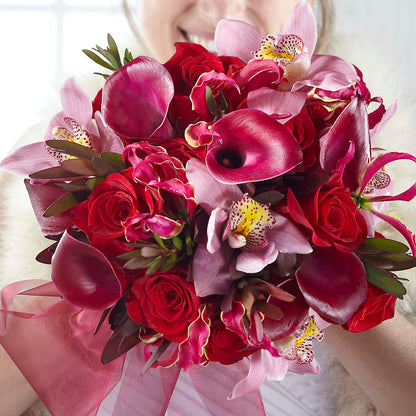 Heart of Hearts Bouquet –  Serenity Floral, Lake Geneva WI