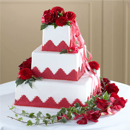 Forever Happiness Cake Decor –  Serenity Floral, Lake Geneva WI