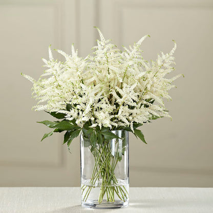 White Astilbe Bouquet –  Serenity Floral, Lake Geneva WI