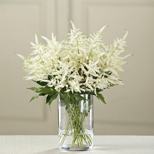 White Astilbe Bouquet –  Serenity Floral, Lake Geneva WI